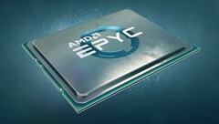 El procesador EPYC de nueva generación promete dar otro golpe a Intel, EPYC 7713 Milán vs. Intel Xeon Platino (Fuente: AMD)