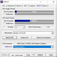 Prueba de referencia CPU-Z
