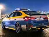 El BMW i4 tuneado parece un coche eléctrico adecuado para las fuerzas del orden en Europa (Imagen: AC Schnitzer)