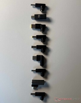 Adaptadores de CC incluidos