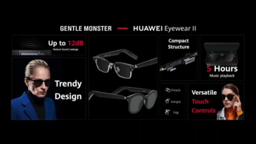 Las características y el diseño de las nuevas gafas inteligentes. (Fuente: YouTube)