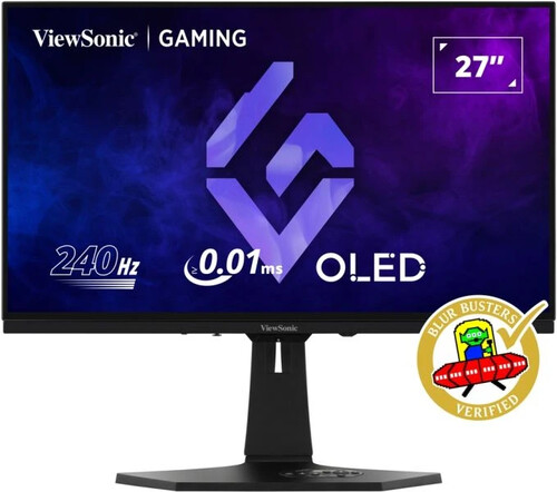 La XG272-2K-OLED de frente...