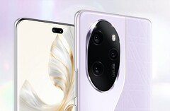 El Honor 100 Pro tiene una doble cámara frontal y un llamativo módulo de cámara. (Imagen: Honor)