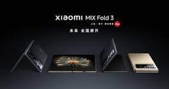 El Mix Fold 3. (Fuente: Xiaomi)