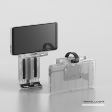 El complemento Retroid Dual Screen también está disponible en blanco translúcido. (Fuente de la imagen: Retroid)