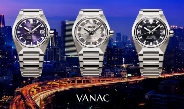 Los King Seiko HKF001, HKF002 y HKF003.