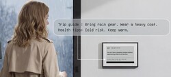 La estación meteorológica SwitchBot cuenta con un asistente de inteligencia artificial que puede recordar a los usuarios que se mantengan sanos y lleven ropa adecuada para el tiempo del día.