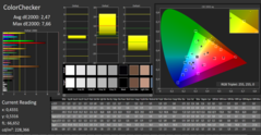 CalMAN: ColorChecker - calibrado