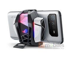 El ROG Phone 6 debería estar disponible a nivel mundial con hasta 18 GB de RAM y un chipset Snapdragon 8 Plus Gen 1. (Fuente de la imagen: 91mobiles & Evan Blass)