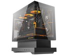 La variante negra de la caja Floatron F1 mATX de edición estándar. (Fuente de la imagen: darkFlash)
