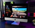 Gameplay de Forza Horizon 5 ejecutándose en un iMac 2019 Apple con SteamOS, con superposición de FPS visible en pantalla. (Fuente de la imagen: ETA PRIME en YouTube)
