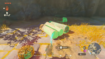 Link ahora puede fabricar vehículos como balsas...