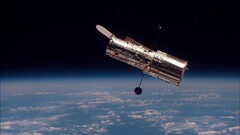 El telescopio espacial Hubble en el espacio (Fuente de la imagen: NASA)