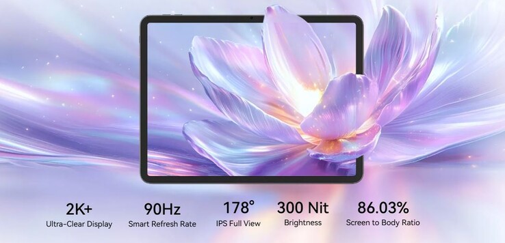 El Link 8 luce un gran panel IPS de 12,7 pulgadas (Fuente de la imagen: Blackview)
