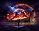 Monitor para videojuegos Samsung Odyssey. La empresa incorporará próximamente la tecnología QD-OLED a las pantallas para videojuegos de 24,5 pulgadas.