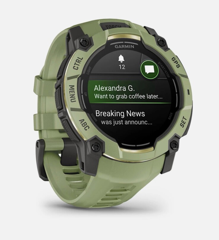El Garmin Instinct 3 Alpine Rush Collection Verde Helecho coloway
