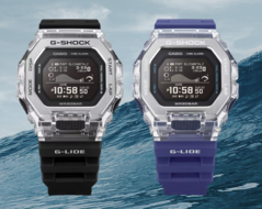 De izquierda a derecha, la Casio GBX-100S-1JF, y la GBX-100S-2JF. (Fuente de la imagen: Casio)