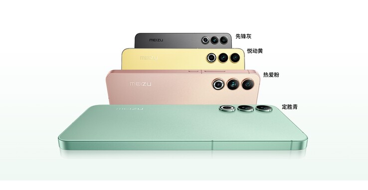 El Meizu 20 está disponible en 4 colores. (Fuente: Meizu)