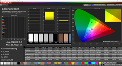 CalMAN: ColorChecker (calibrado)