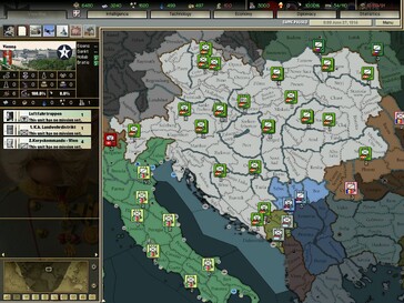 En la imagen: una captura de pantalla del juego «Darkest Hour: A Hearts of Iron Game».