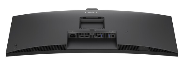 El monitor de conferencias Dell Pro P 34 USB-C Hub cuenta con una gran cantidad de puertos gracias a su función de concentrador.