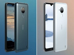 Se espera que el Nokia C30 llegue en dos colores. (Fuente de la imagen: Nokiapoweruser)