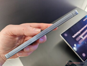 Chasis del Samsung Galaxy A55 (imagen vía Notebookcheck)