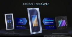 La iGPU Meteor Lake de Intel tuvo un desempeño bastante bueno en su primera ejecución de Geekbench (imagen a través de Intel)