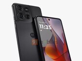 El Moto G75 tendrá una pantalla plana, un marco plano y una parte trasera plana. (Fuente de la imagen: 91Mobiles)