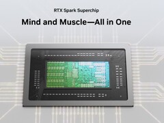 Una imagen promocional del próximo superchip Spark de Nvidia
