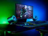 Ilumina tu equipo con los próximos altavoces Razer Nommo V2 Chroma RGB de retroproyección (Fuente: Razer)
