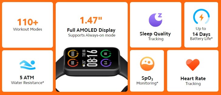 Redmi Smart Band Pro (fuente de la imagen: Xiaomi)