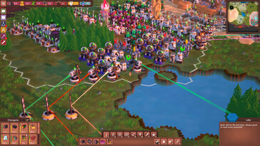 En la imagen: una captura de pantalla del juego Scorchlands.