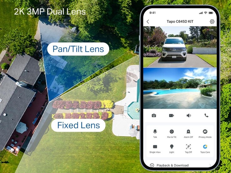 La cámara de seguridad TP-Link Tapo C645D. (Fuente de la imagen: TP-Link)