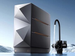 El purificador de agua Yunmi Viomi Super 2 Max ofrece agua con y sin gas. (Fuente de la imagen: Yunmi)