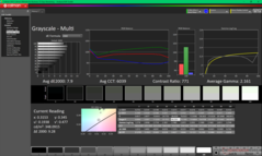 Escala de grises antes de la calibración