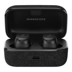 Sennheiser Momentum True Wireless 3 en negro. (Fuente de la imagen: Lufthansa WorldShop)