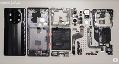 El Huawei Mate 40 RS post-proyecto. (Fuente: Bilibili via SeekDevice)