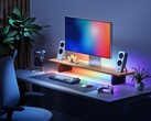 El soporte inteligente para monitor LED de Nanoleaf cuenta con iluminación RGB de doble modo.