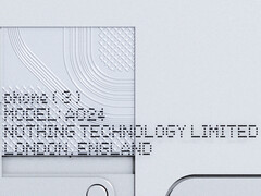 Nada ya tiene que el número de modelo del Teléfono (3) es &#039;A024&#039;. (Fuente de la imagen: Nothing)