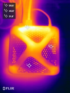 Alliwava GH8 durante la prueba de esfuerzo (lado superior)