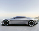 A Mercedes Vision AMG é construída sobre a plataforma AMG.EA, que deve ser lançada em 2025. (Fonte da imagem: Mercedes-AMG)