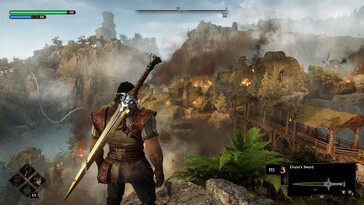 En la imagen: Una captura de pantalla del juego Blades of Fire.
