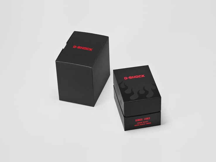 Embalaje del reloj G-Shock Fire Package 2026 de Casio
