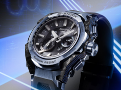 El Casio MTG-B4000B-1A2JF (en la imagen) luce un acabado IP gris azulado. (Fuente de la imagen: Casio)