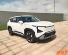 Se han filtrado supuestamente imágenes de la versión de producción del Kia EV5. (Fuente de la imagen: Autohome)