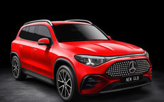 Mercedes GLB 2026: Variantes eléctrica e híbrida suave previstas para mediados de 2026. (Fuente de la imagen: TopElectricSUV - Render)