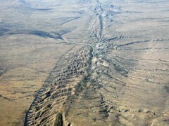 La falla de San Andrés lleva retraso en su ciclo habitual. (Fuente de la imagen: Doc Searls / Flickr)