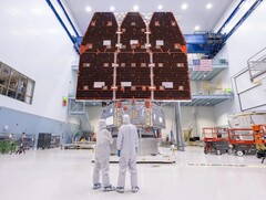 El telescopio espacial Nancy Grace Roman en el Centro Espacial Goddard