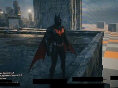 Imagen supuestamente filtrada del juego Batman Beyond de una build temprana de dev.
